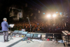 Matera 2019, David Sassoli in the Cava del Sole